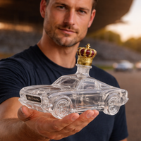 Charly | Mustang Whiskey Decanter | Mustang Design | Handmade Glass