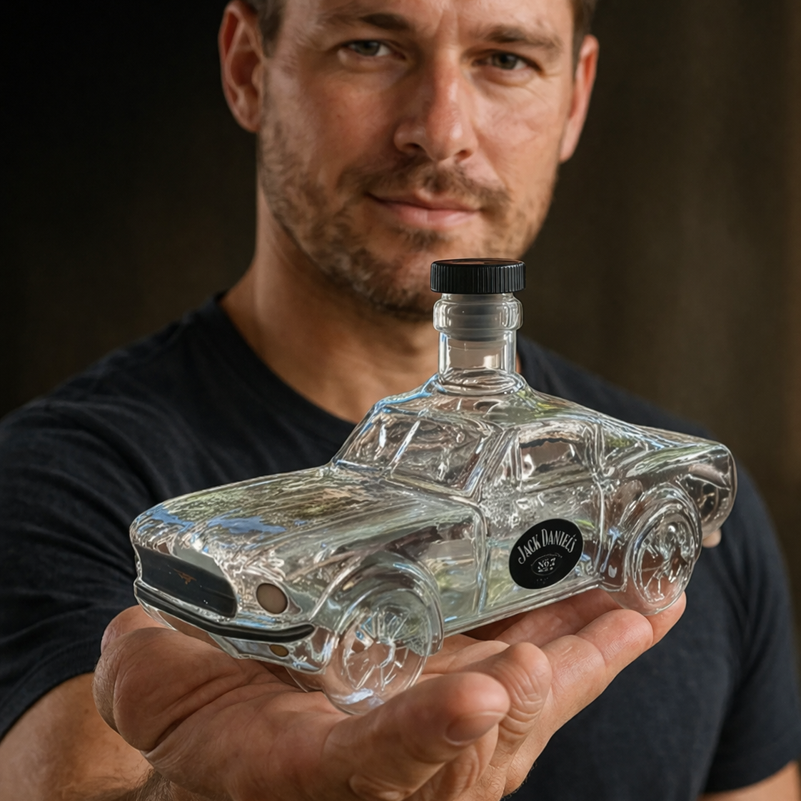 Charly | Mustang Whiskey Decanter | Mustang Design | Handmade Glass