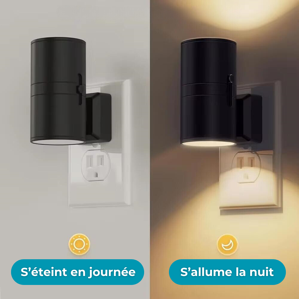 Sisica | Nattlys contact with light intensity detection and adjustable brightness