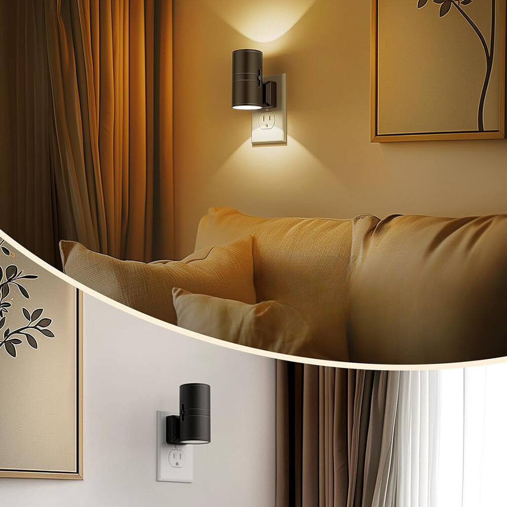Sisica | Nattlys contact with light intensity detection and adjustable brightness