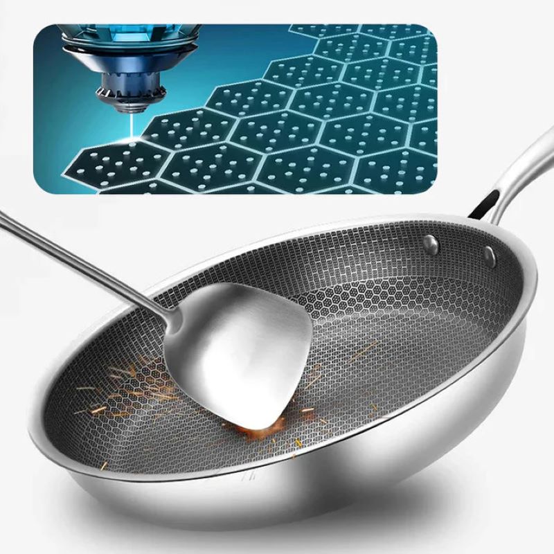 Sisica | Non-stick stainless steel frying pan