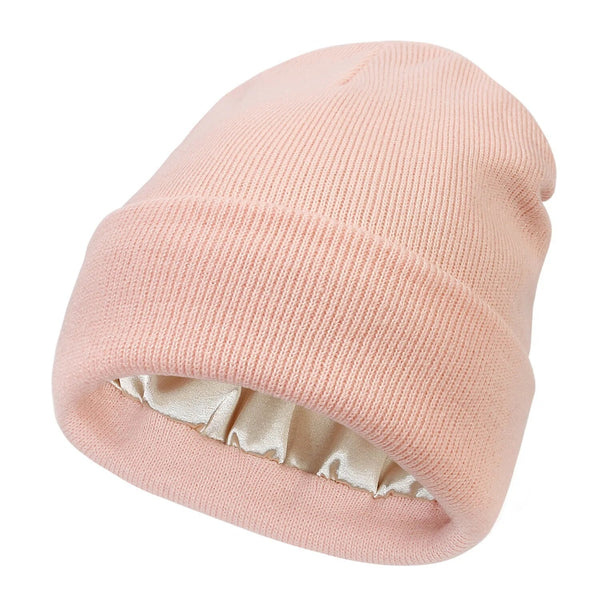 Charly | Noor Silk Winter Hat – Warm, Hair Protecting & Elegant