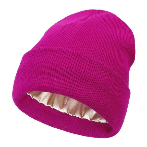 Charly | Noor Silk Winter Hat – Warm, Hair Protecting & Elegant