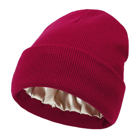 Charly | Noor Silk Winter Hat – Warm, Hair Protecting & Elegant