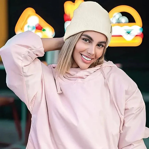 Sisica | Silk Lined Winter Hat – Cozy, Hair-Friendly & Chic