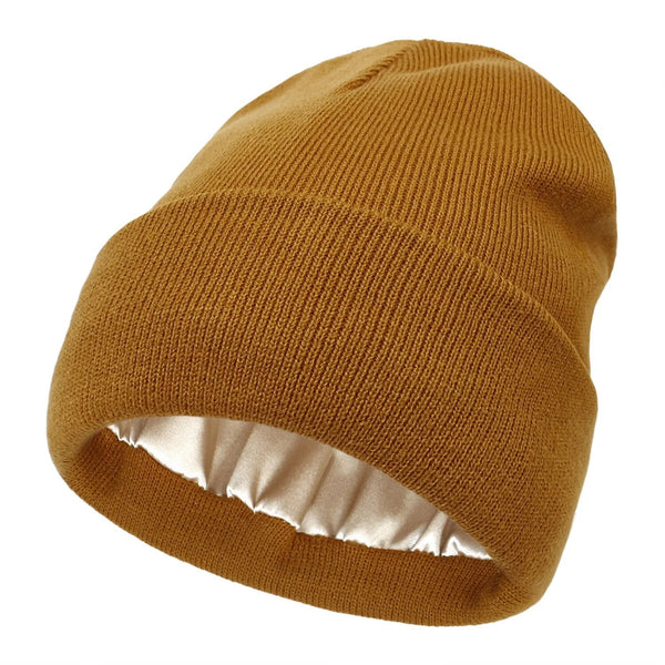 Charly | Noor Silk Winter Hat – Warm, Hair Protecting & Elegant