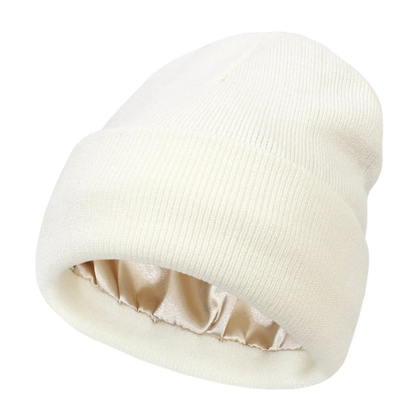Charly | Noor Silk Winter Hat – Warm, Hair Protecting & Elegant