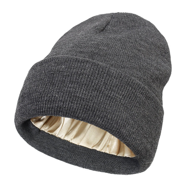 Charly | Noor Silk Winter Hat – Warm, Hair Protecting & Elegant