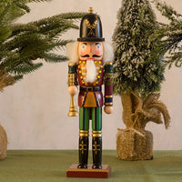 Charly | NutcrackerJoy - Wooden Nutcracker Soldier Figure for Timeless Christmas Charm