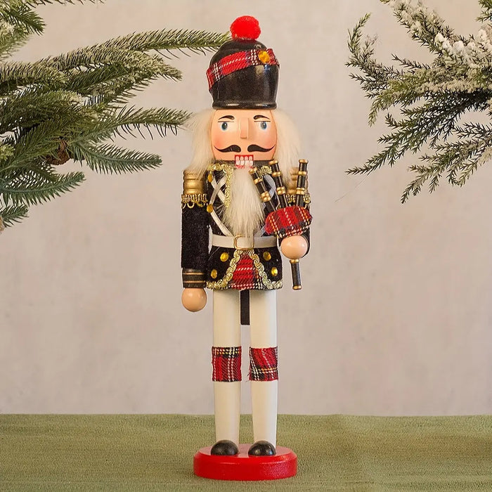 Charly | NutcrackerJoy - Wooden Nutcracker Soldier Figure for Timeless Christmas Charm
