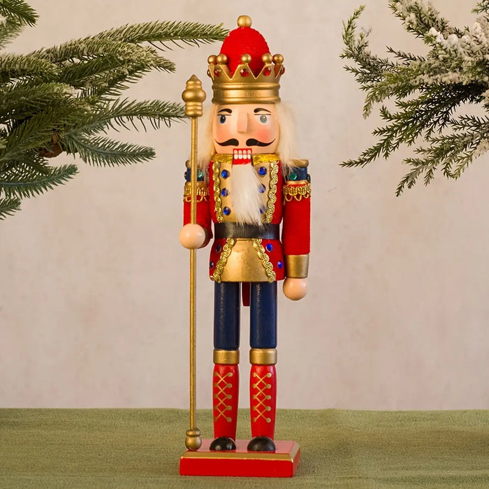 Charly | NutcrackerJoy - Wooden Nutcracker Soldier Figure for Timeless Christmas Charm