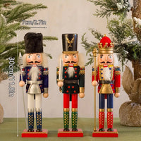Sisica | NutcrackerJoy - Wooden Nutcracker Soldier Figure for Timeless Christmas Charm
