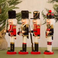 Sisica | NutcrackerJoy - Wooden Nutcracker Soldier Figure for Timeless Christmas Charm