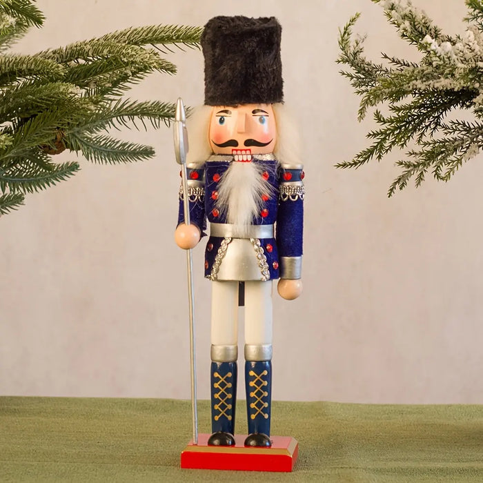 Charly | NutcrackerJoy - Wooden Nutcracker Soldier Figure for Timeless Christmas Charm