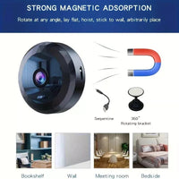 Sisica | OPTIGUARD – Magnetic Mini WiFi Camera 1080P HD with Night Vision & Motion Detection