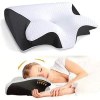 Charly | Orthopedic Pillow | Ergonomic Support for Neck and Back | Memory Foam