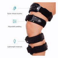 Charly | Osteoarthritis relieving knee brace – Medial and lateral support for pain relief in bone-on-bone arthritis