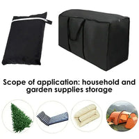 Sisica | Outdoor Furniture Storage Bag – Waterproof Storage Bag Made of 210D Oxford Fabric for Garden Furniture