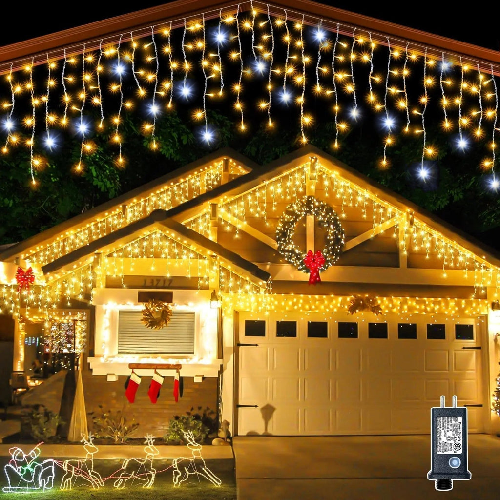 Sisica | Festive Outdoor LED Icicle Lights