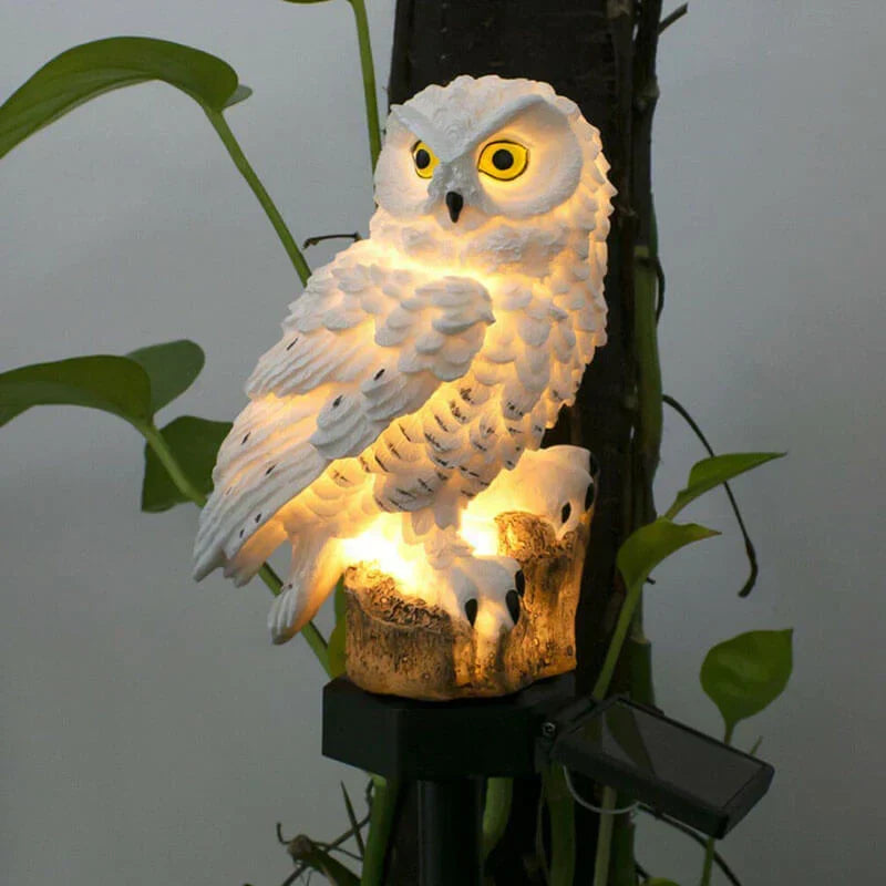 Charly | Owl Garden Lamp with Solar Energy - OwlGlow