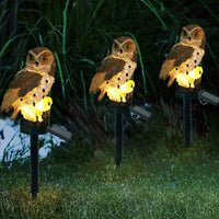 Charly | Owl Garden Lamp with Solar Energy - OwlGlow