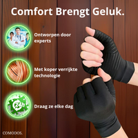 Sisica | Pain-Relieving Compression Gloves with Open Fingers