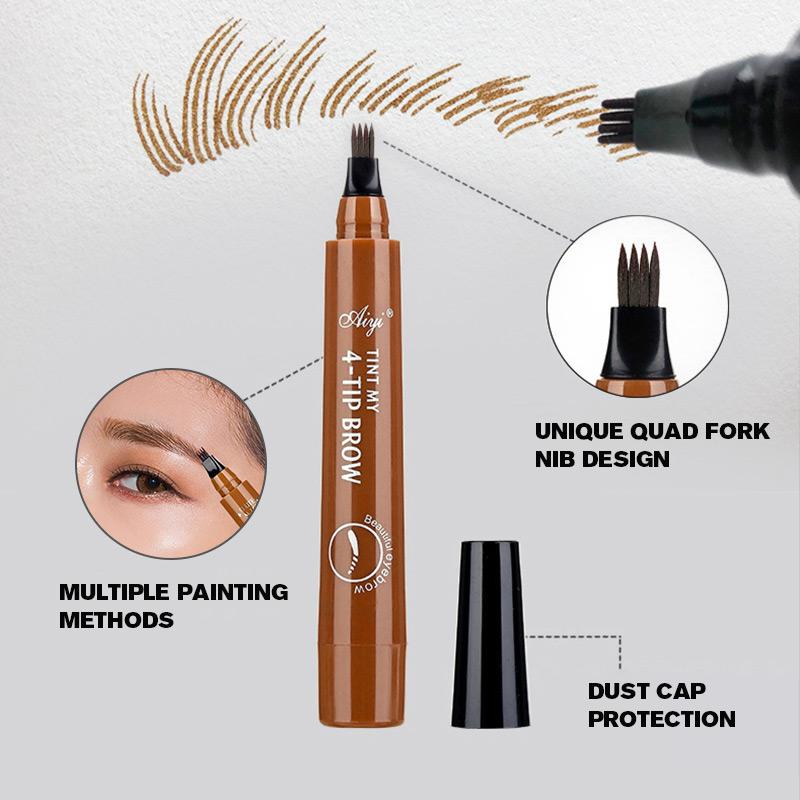 Sisica | 4-Prong Eyebrow Pen for Natural Definition