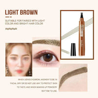 Sisica | 4-Prong Eyebrow Pen for Natural Definition