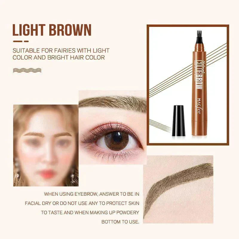 Sisica | 4-Prong Eyebrow Pen for Natural Definition