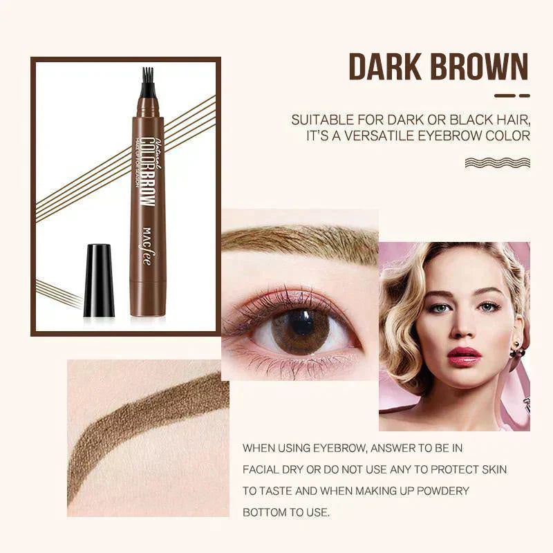 Sisica | 4-Prong Eyebrow Pen for Natural Definition