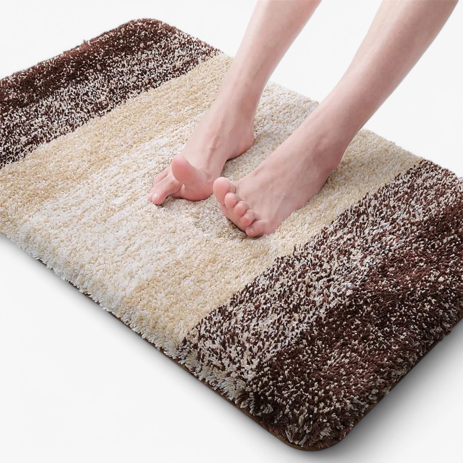 Sisica | Plush Bathroom Mat - Ultra Absorbent & Non-Slip Bath Rug