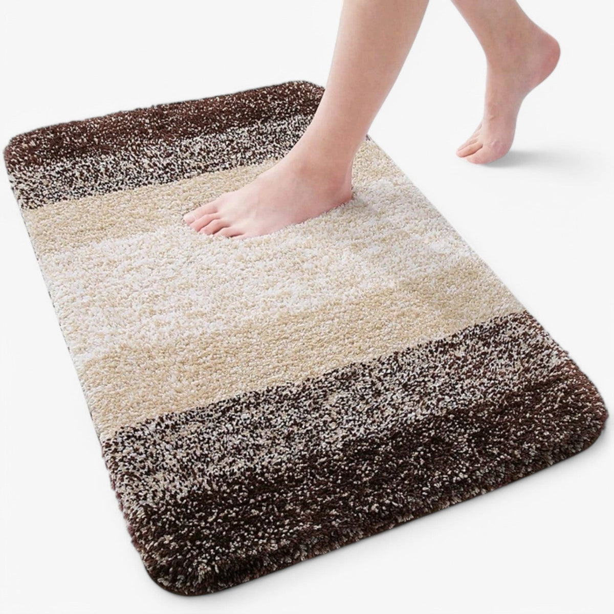 Charly | Plush Bathroom Mat - Ultra Absorbent & Non-Slip Bath Rug