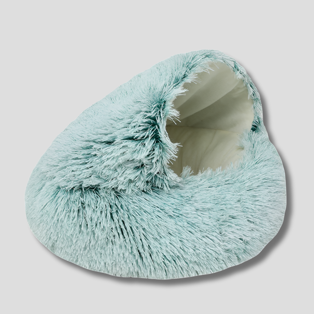 Charly | Plush Calming Pet Bed | Round Cozy Cat & Dog Bed