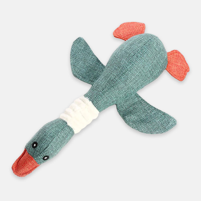 Charly | Plush Duck Dog Toy with Squeaker