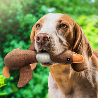 Sisica | Plush Duck Dog Toy with Squeaker