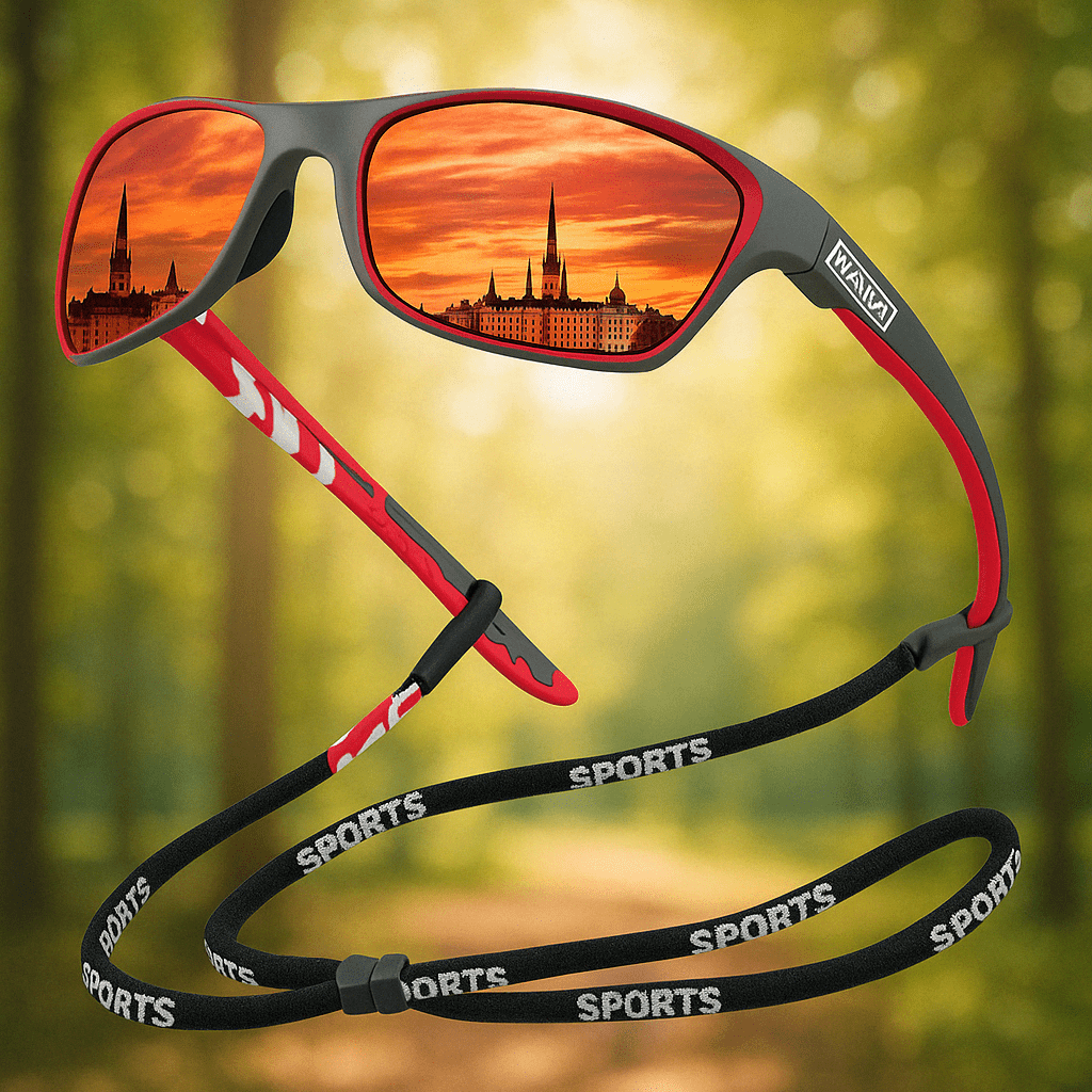 Sisica | POLARSPORTX Pro – Polarized sports sunglasses with UV400 protection for outdoor and everyday use