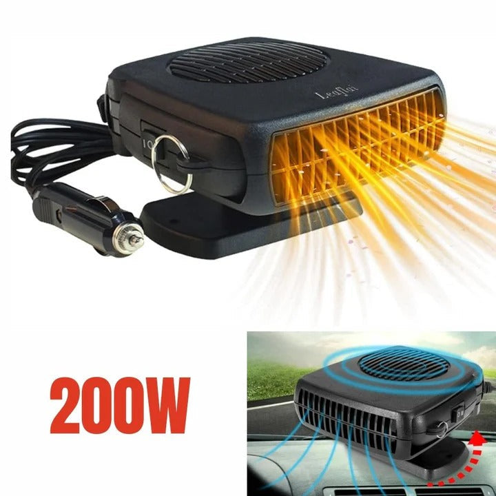 Sisica | 12V Portable Ceramic Heater & Defroster for Cars