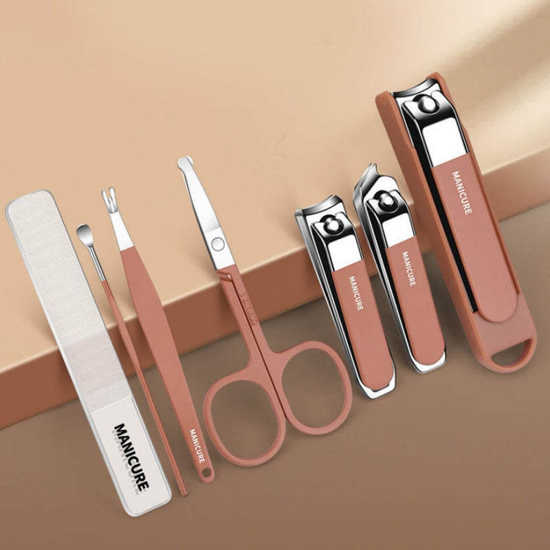 Sisica | Compact 7-Piece Grooming Kit with Nail Files
