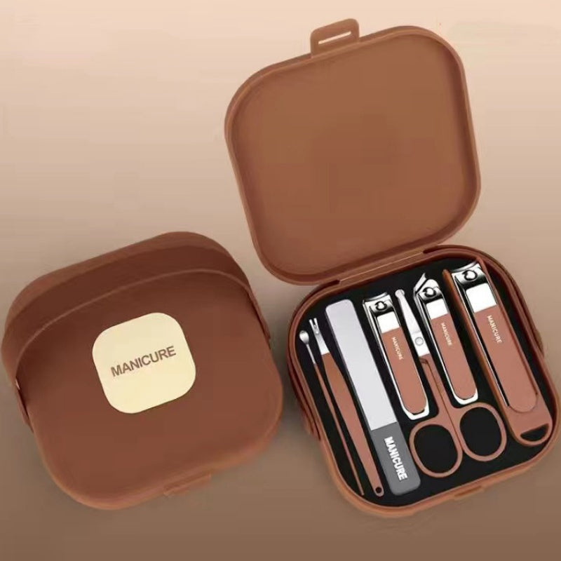 Charly | Portable 7-piece manicure set with nail clippers