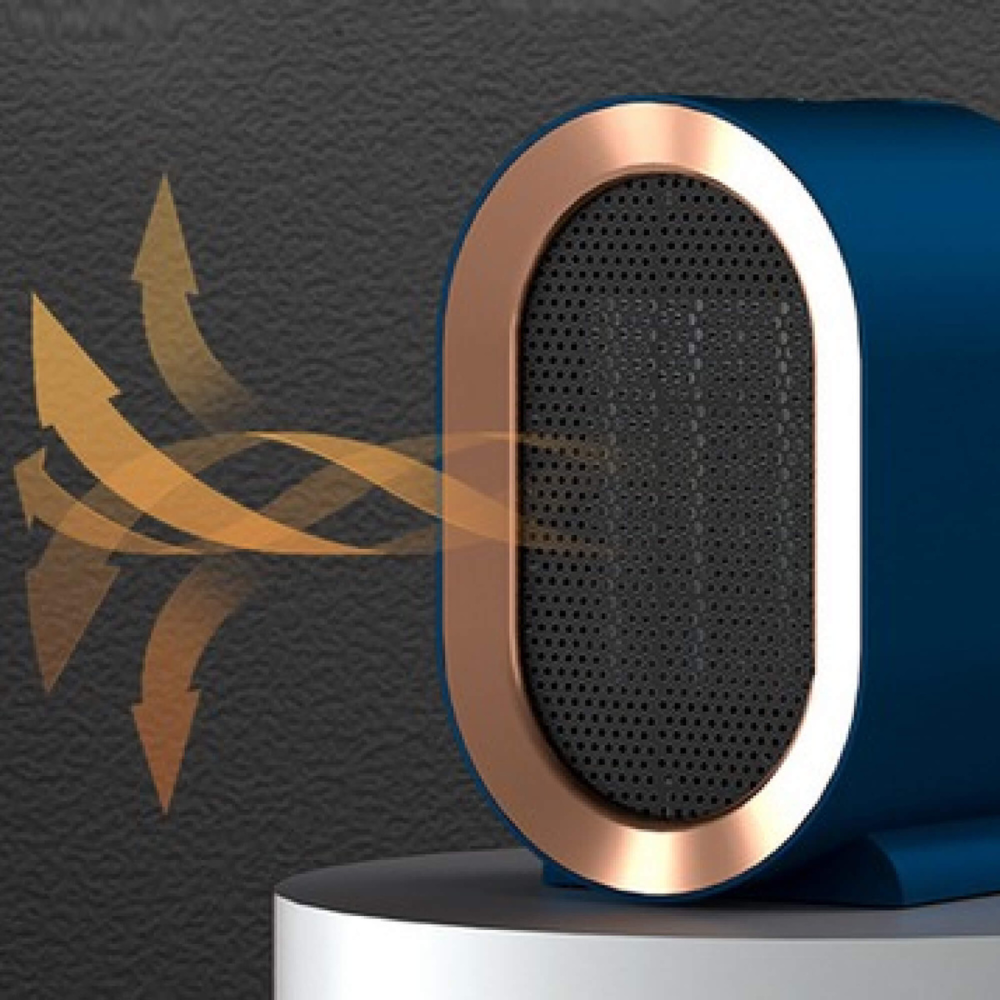 Sisica | Compact Ceramic Heater | Silent & Eco-Friendly | Work or Home