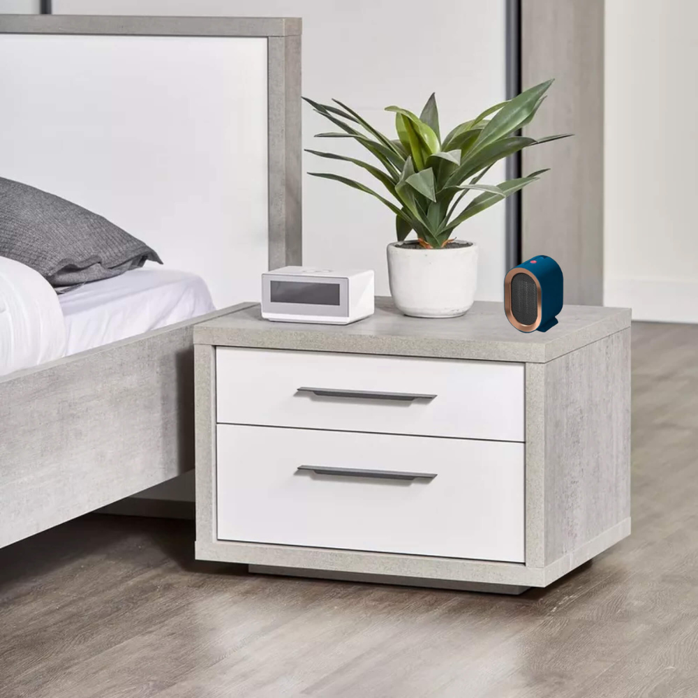 Sisica | Compact Ceramic Heater | Silent & Eco-Friendly | Work or Home