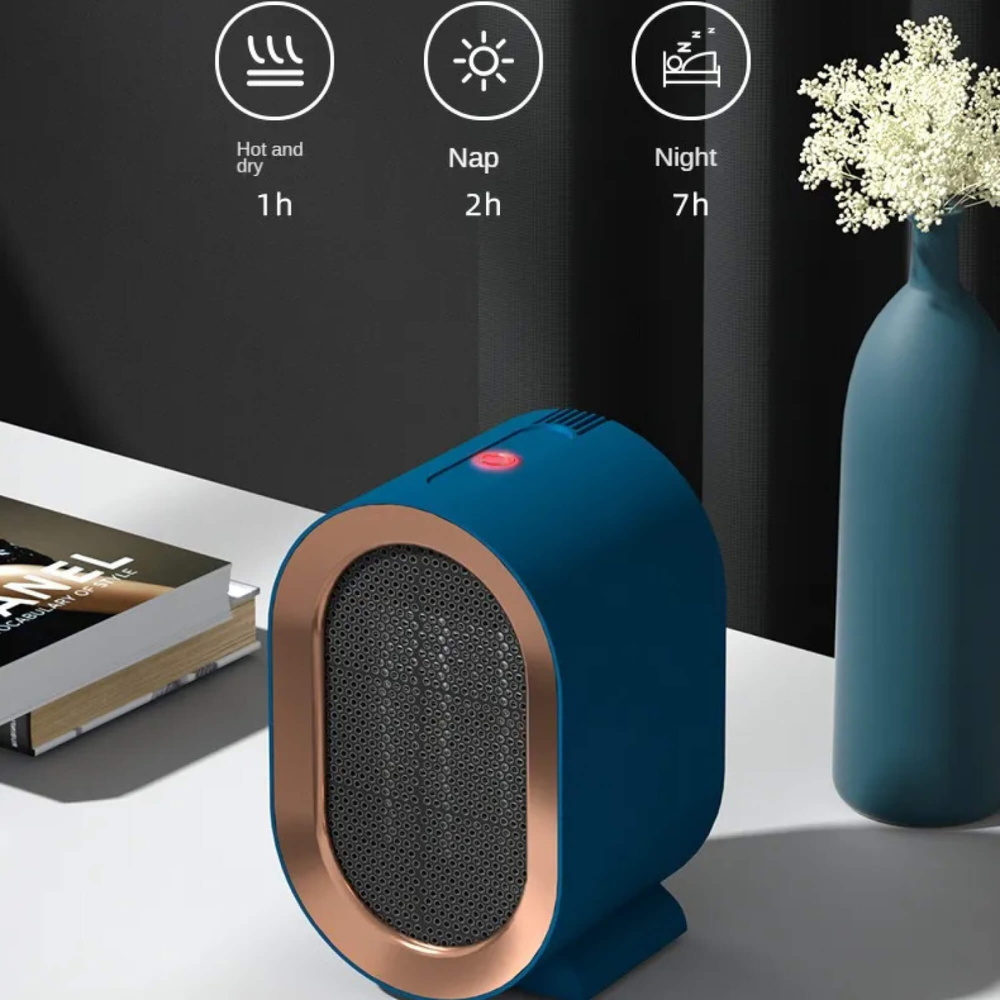 Sisica | Compact Ceramic Heater | Silent & Eco-Friendly | Work or Home