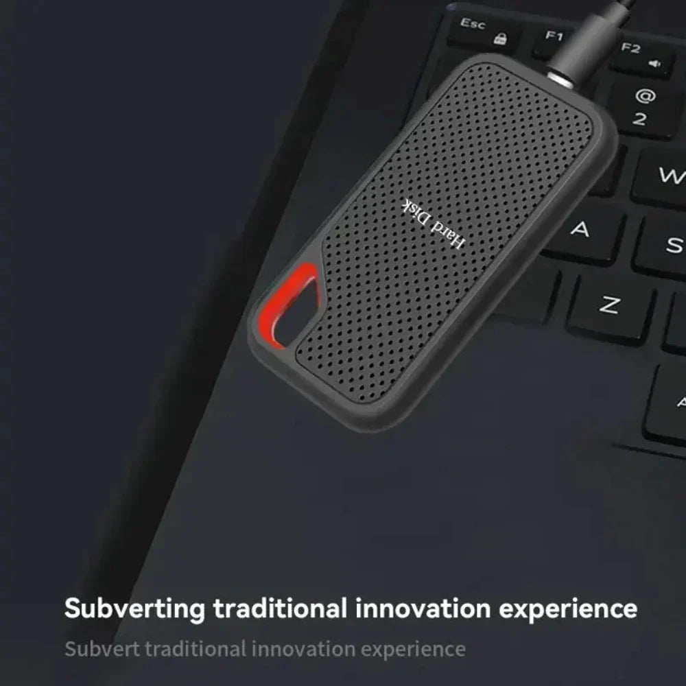 Sisica | Portable External SSD Drive High Speed Data Transfer Shockproof Storage