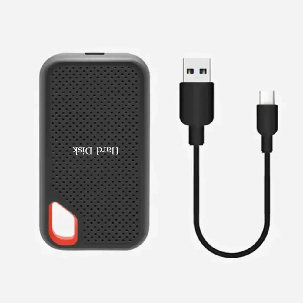 Sisica | Portable External SSD Drive High Speed Data Transfer Shockproof Storage