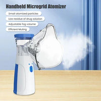 Sisica Portable Mesh Nebulizer for Adults & Kids