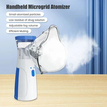 Sisica Portable Mesh Nebulizer for Adults & Kids