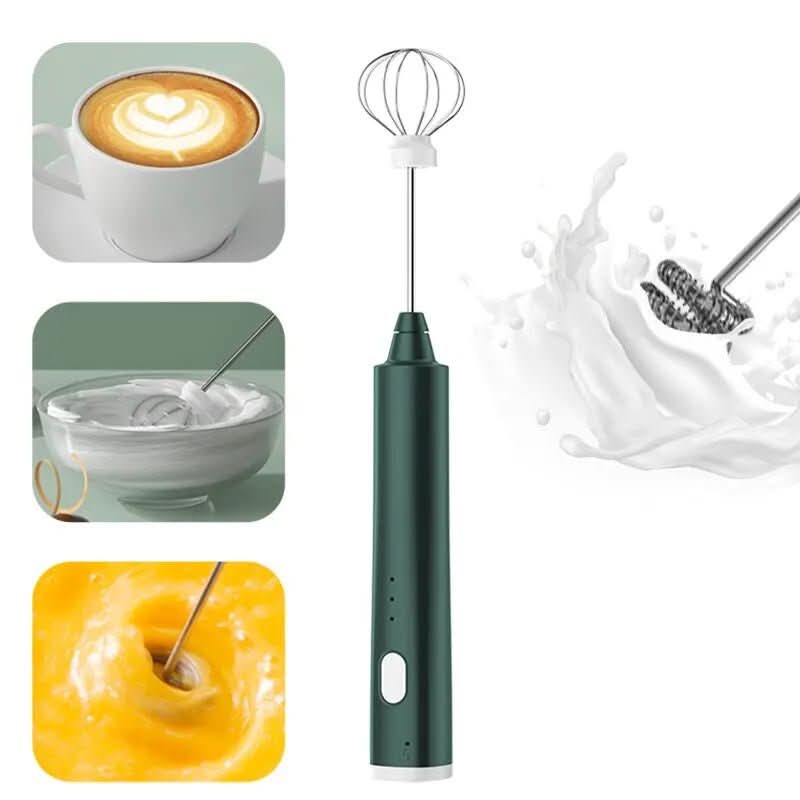 Sisica | Powerful Mini Hand Mixer for Kitchen and Coffee