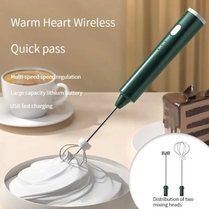 Sisica | Powerful Mini Hand Mixer for Kitchen and Coffee