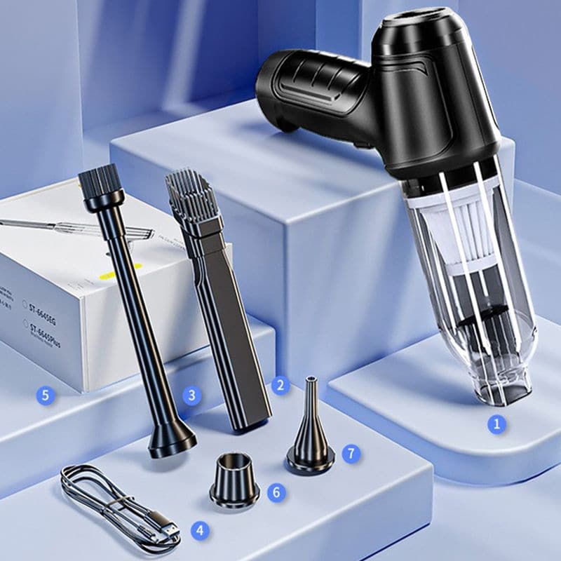 Sisica | Powerful Wireless Car Vacuum Cleaner