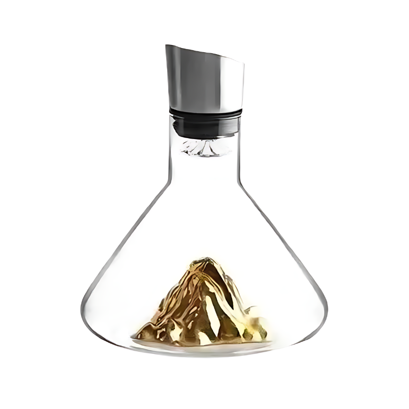 Sisica Wine Carafe | Lead-Free Crystal with Rapid Aeration